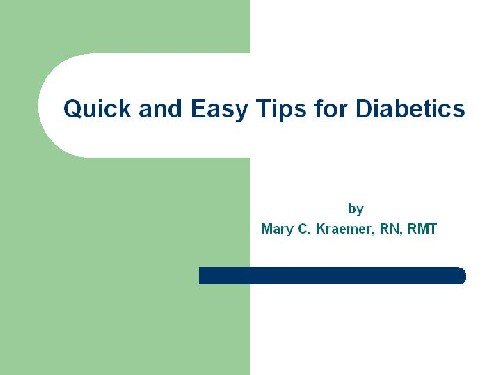 diabetic tips cvr